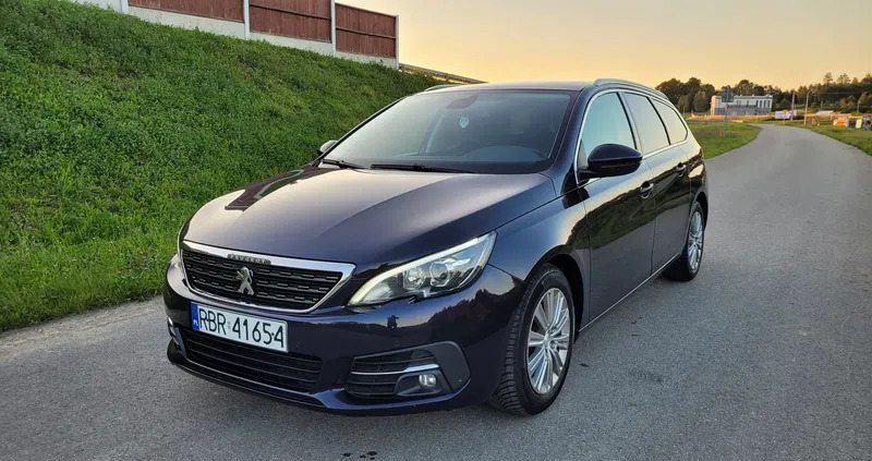 peugeot Peugeot 308 cena 40500 przebieg: 180000, rok produkcji 2017 z Brzozów